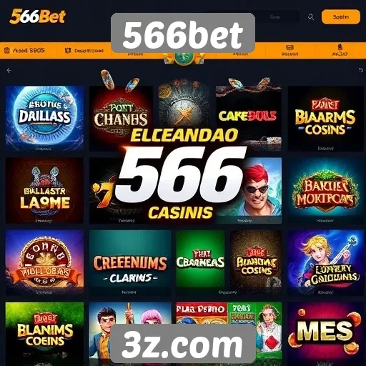 Análise da variedade de jogos disponíveis no 566bet