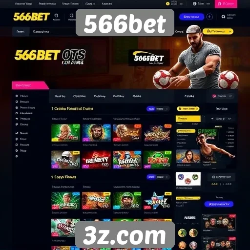 Novas funcionalidades do site 566bet